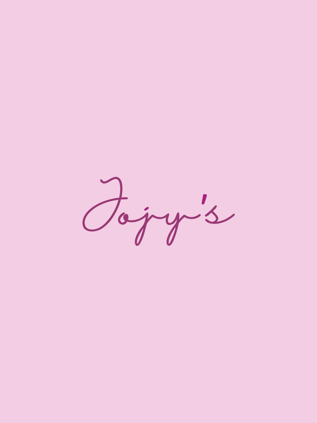 Jojy's wordmark